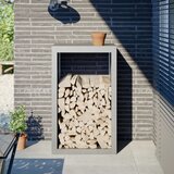 vidaXL Stalak za drva za ogrjev 60x40x100 cm od nehrđajućeg čelika Cijene