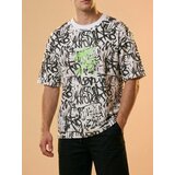 Sinsay Majica s uzorkom loose fit | shoptok.hr