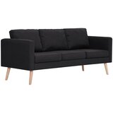  2-dijelni set sofa od tkanine crni | shoptok.hr