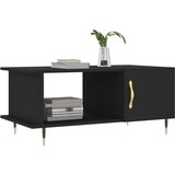  Stolić za kavu crni 90x50x40 cm od konstruiranog drva | shoptok.hr