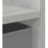  Nočna omarica Betonsko siva 35 x 32 x 68,5 cm Konstruiran les, (5000233411) | Shoptok.si