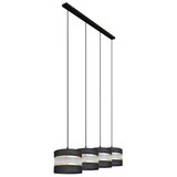  Luster na sajli HELEN 4xE27/15W/230V crna/zlatna | Eponuda.com