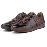 Ducavelli Blink Genuine Leather Men's Casual Shoes, Sheepskin Inner Shoes, Winter Shearling Shoes. Cene
