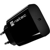 Natec WALL CHARGER RIBERA 1X USB-C 20W BLACK Cijene