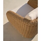 Kave Home Bež/v naravni barvi oblazinjen vrtni fotelj Meria – | Shoptok.si