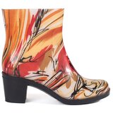 Shelvt Multi-coloured high-heeled wellingtons | shoptok.hr