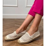 Gemre Beige lace platform espadrilles Plevis | shoptok.hr
