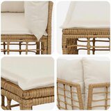  Zunanja ljubezenska sedežna garnitura 2 pcs poli ratan, (5000240796) | Shoptok.si