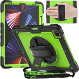 JTech Ohišje za iPad Pro 5/4 12,9" s stojalom in naramnico Zeleno, (22025785) | Shoptok.si