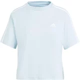 ADIDAS SPORTSWEAR Majica 'Essentials' svijetloplava / bijela