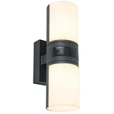 LUTEC lED vanjska svjetiljka sa senzorom pokreta (16 W, D x Š x V: 7,8 x 12 x 24,5 cm, Antracit-bijele boje, Topla bijela)
