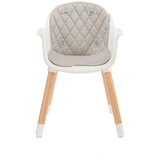 Kinderkraft Stolček za hranjenje SIENNA siv | Shoptok.si