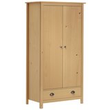 vidaXL Garderobna omara z 2 vrati Hill Range 89x50x170 cm borovina Cene