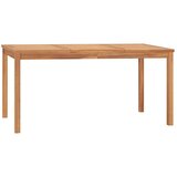  Vrtni blagovaonski stol 160 x 80 x 77 cm od masivne tikovine | shoptok.hr