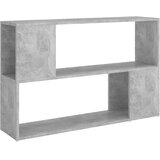 Ormarić za knjige boja betona 100x24x63 cm konstruirano drvo | Eponuda.com