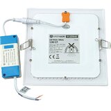  led ugradno stropno svetlo vega LED/12W/230V 2900/3900/5800K 17,5x17,5 cm belo | Eponuda.com
