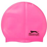 Slazenger Ženska kapa za plivanje Slaz Silicone, Roze Cene