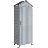 HOMESTAR Vrtna omara 85x58x213 cm siva, (5000228199) Cene