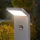  Brilagi - LED spoljašnja lampa sa senzorom RIANO LED/8W/230V srebrna IP65 80 cm | Eponuda.com