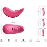 Vibepad Rideon - vibrirajuća ljuljačka za G-točku i klitoris (ružičasta) | shoptok.hr