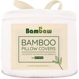 Bambaw Prevleke za blazine iz bambusa 40 x 60 cm, 2-​delni set - White Cene