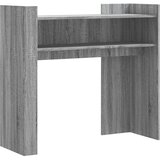 Maison Chic konzolna miza - miza ob steni siva sonoma 100x35x90 cm inženirski les, (21786244) Cene