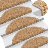 vidaXL Otirači za stepenice 10 kom 65 x 25 cm krem | shoptok.hr