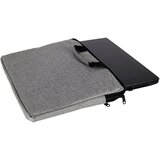  Siva torba za laptop 15,6" – poslovna aktovka s naramenicom | shoptok.hr