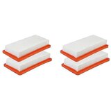 INORCO 4PCS HEPA Filter za DS5500 DS6000 DS5600 DS5800 Deli sesalnika 6.414-631.0 Hepa Filtri Repl, (22024710) Cene