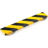 SHG zaščita površin knuffi®, z montažno letvijo, tip s, kos 500 mm, črno / rumene barve | Shoptok.si