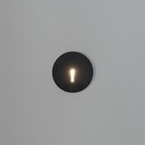 Kanlux 90796 - LED svetlo za stepenište MAGNIK LED/1,7W/230V CCT crno okruglo | Eponuda.com