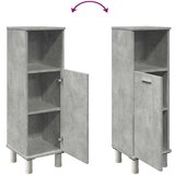  Kopalniška omarica - Kopalniški kabinet betonsko siva 30x30x95 cm iverna plošča, (21794411) | Shoptok.si