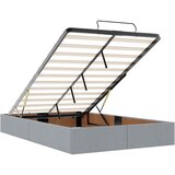  Okvir za krevet bez madraca svjetlosivi 120x190 cm od tkanine | shoptok.hr