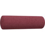  4-dijelni set sofa s tabureom i jastucima boja vina tkanina | Eponuda.ba