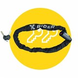 Manta lanac za zaključavanje bicikla 6x900mm XRIDER s ključem, zaštitna tkanina | shoptok.hr