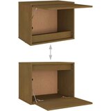 TV omarica 4 kosi medeno rjava trdna borovina, (20731203) | Shoptok.si