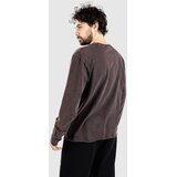 Ninth Hall Fundamental Raw Edge Majica z dolgimi rokavi charcoal | Shoptok.si