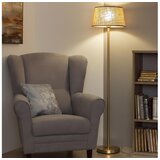 Brilagi LED podna lampa CERIA 1xE27/20W/230V prečnik 35 cm bež/zlatna Cene