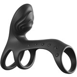 Pipedream Fantasy C-Ringz Ultimate Couples Cage Pro Black Cene