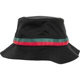 Flexfit Stripe Bucket Hat Black/Tan/Green | Shoptok.si
