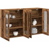  Zidni ormari 2 kom. Staro drvo 69,5 x 34 x 90 cm | shoptok.hr