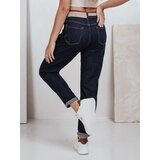 DStreet Jeansy damskie mom fit granatowe | Shoptok.si