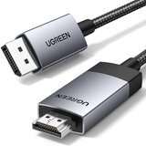 Ugreen DisplayPort na HDMI kabel 4K@60Hz HDR Active DP 1.2 u HDMI 2.0 1M | Eponuda.ba