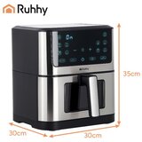 Ruhhy Air Fryer 8L XXL – friteza na vrući zrak, 1800W, | Shoptok.si
