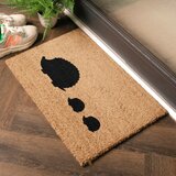 Artsy Doormats Predpražnik iz kokosovih vlaken 40x60 cm Hedgehog Family – | Shoptok.si