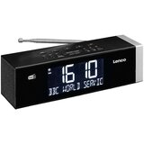 Lenco DAB+/FM/Bluetooth 5.0 radio budilka LED zaslon dvojna budilka, Črna, (5000231722) Cene