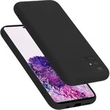 Cadorabo Case, združljiv s Samsungom v tekoči črni barvi - zaščitni pokrov iz fleksibilnega silikona TPU, (20587799) Cene