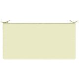  Jastuk za sjedalo SOEST 100% poliester Krem 120 x 60 x 15 cm | shoptok.hr
