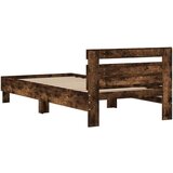  Okvir za krevet s uzglavljem boja hrasta 100x200 cm drveni | shoptok.hr