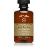 Apivita Royal Jelly Elixir Revitalizing Shampoo obnavljajući šampon za prve znakove starenja kose 250 ml | shoptok.hr